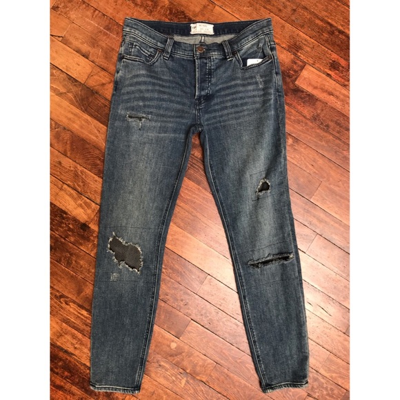Free People Fishnet Jeans - Picture 2 of 6
